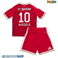 Maglie da calcio Bayern Munich Jamal Musiala #10 Prima Maglia Bambino 2026-27 Manica Corta + Pantaloni corti)